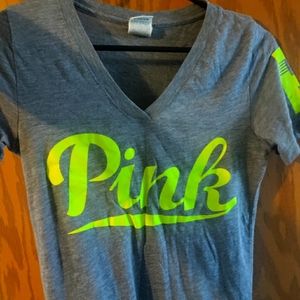 Vs pink tee